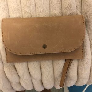 Able Brand Leather Clutch